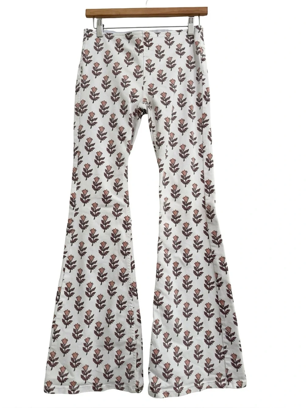 WE THE FREE Penny Pull On Printed Flare Terracotta Tulip 26